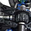 GPM Racing High Carbon Steel Diff Bevel Gear 43T & Pinion Gear 10T Black : Maxx