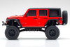 Kyosho 32521R Mini-Z 4X4 Jeep Wrangler Rubicon Firecracker Red RTR Crawler