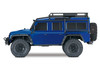 Traxxas 82056-4 TRX-4 Scale & Trail Crawler Defender 4WD Blue RTR w/ TQi Radio