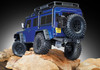 Traxxas 82056-4 TRX-4 Scale & Trail Crawler Defender 4WD Blue RTR w/ TQi Radio