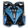 AFX 22039 Mega G+ 2022 Formula N Black & Blue HO Slot Car