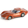 AFX 22047 Collector Series Clear 1971 Corvette 454 Orange Metallic HO Slot Car