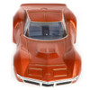 AFX 22047 Collector Series Clear 1971 Corvette 454 Orange Metallic HO Slot Car