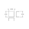Cal Scale 190-510 Roof Corner Grabs .012" Wire (12) HO Scale