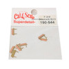 Cal Scale 190-544 F-Unit Sunshade Etched Brass (6) HO Scale