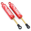 Yeah Racing 110mm Desert Lizard Two Stage Internal Shock (2) Red : 1/10 Crawler