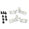 GPM Racing Aluminum Front Rocker Arm Silver : 1/10 Tamiya DT-03