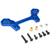 GPM Racing Aluminum Front Shock Tower Blue : 1/10 Tamiya DT-03