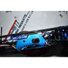GPM Racing Carbon Fiber Blue + Aluminum Sub Chassis Silver : Tamiya 1/10 TA08 PRO