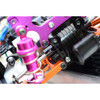 GPM Racing Steel Rear Gearbox Joint Black : Tamiya M1025 Hummer
