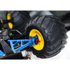 GPM Racing Aluminum Front Lower Arm Blue : Tamiya Lunch Box