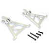 GPM Racing Aluminum Front Lower Arm Silver : Tamiya Lunch Box