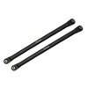 GPM Racing Aluminum Rear Chassis Links Parts Tree Black : Axial 1/10 RBX10