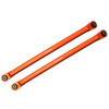 GPM Racing Aluminum Rear Chassis Links Parts Tree Orange : Axial 1/10 RBX10