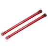 GPM Racing Aluminum Rear Chassis Links Parts Tree Red : Axial 1/10 RBX10