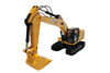Diecast Masters RC 1:16 Cat 320 Excavator w/ Bucket/Grapple & Hammer Attachments