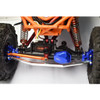 GPM Aluminum Front Knuckle Arm w/ Steering Rod Black : Axial 1/10 RBX10 Ryft