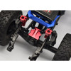 GPM Aluminum Rear Upper Tie Rod Connector Black : Axial 1:24 SCX24 Deadbolt