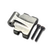 GPM Aluminum Rear Upper Tie Rod Connector Silver : Axial 1:24 SCX24 Deadbolt