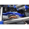 GPM Aluminum Front Lower Chassis Link Parts Blue : Axial 1/6 SCX6 Jeep JLU