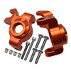 GPM Racing Aluminum Front Knuckle Arms Orange : Axial 1/6 SCX6 Jeep JLU