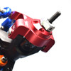 GPM Racing Aluminum Front Knuckle Arms Orange : Axial 1/6 SCX6 Jeep JLU