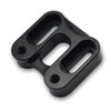 GPM Racing Aluminum Front Knuckle Servo Mount Black : Axial 1/6 SCX6