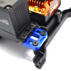 GPM Racing Aluminum Front Knuckle Servo Mount Orange : Axial 1/6 SCX6