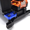 GPM Racing Aluminum Front Knuckle Servo Mount Orange : Axial 1/6 SCX6