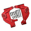 GPM Racing Aluminum Front Adjustable Damper Mount Red : Axial 1/6 SCX6