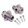 GPM Racing Aluminum 13mm Hex Adapters Grey : Team Corally 1/10 Sketer