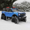 Axial AXI00006T3 1/24 SCX24 2021 Ford Bronco 4WD Truck Brushed RTR Blue