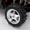 Yeah Racing WL-0164GD F/R Aluminum CNC 5 Spoke Rim Set Gold : Tamiya 4WD Buggy