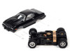 Auto World Xtraction R34 1976 Ford Torino Black HO Scale Slot Car