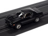 Auto World Xtraction R34 1976 Ford Torino Black HO Scale Slot Car