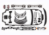 Traxxas 9211 Clear Body w/ Decals / Window Masks : TRX-4 Ford Bronco (2021)