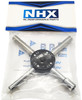 NHX RC 4-in-1 Multi Wrench Nut Driver Black (1pc) 4.0 / 5.0 / 5.5 / 6.0mm