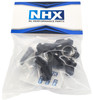 NHX RC Aluminum Front Steering Knuckle Black : RBX10 Ryft