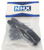 NHX RC Aluminum Rear Lower Trailing Arms - Black : RR10 Bomber