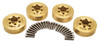 NHX RC Brass Wheel Weight 64g each (4Pc) : 1.9/2.2 Crawler Wheel