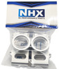 NHX RC Aluminum Rear Hub Carriers (2pc)- Silver: Traxxas 1/5 X-MAXX 8S