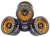 NHX RC 2.2'' Aluminum Beadlock Crawler Wheels Set - Knight Sword -Gold/Black (4Pcs)