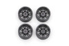Orlandoo Hunter Model GA0012 7 Plastic Wheels Hubs 15mm Black (4) : 1/32 - 1/35