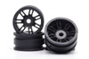 Orlandoo Hunter Model GA0012 7 Plastic Wheels Hubs 15mm Black (4) : 1/32 - 1/35