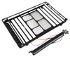 NHX RC Large Roof Luggage Rack w/ LED Light Bar for RC Crawlers/ Trucks