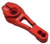 NHX RC Aluminum Clamp Servo Arm Horn - 25T - Red