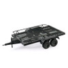 NHX RC 1/10 Full Size HD Metal 4-Wheel Trailer KIT w/LED :TRX-4 SCX10 GEN8