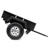 NHX RC Heavy Duty Metal Leaf Spring 2-Wheel Trailer - Black