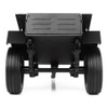 NHX RC Heavy Duty Metal Leaf Spring 2-Wheel Trailer - Black