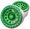 NHX RC Aluminum 2.9'' Beadlock Wheels Rims 17mm Hex Green (4) : 1/6 SCX6